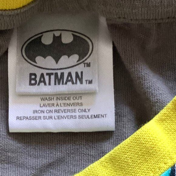 Kids Batman Sleeveless Cotton Graphic T-Shirt 6 year Old Boy - Picture 3 of 4